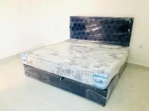 New 6*6 72"*72" Luxury Cushion Divan Bed
