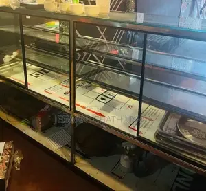 8ft × 2ft Glass Display Showcase