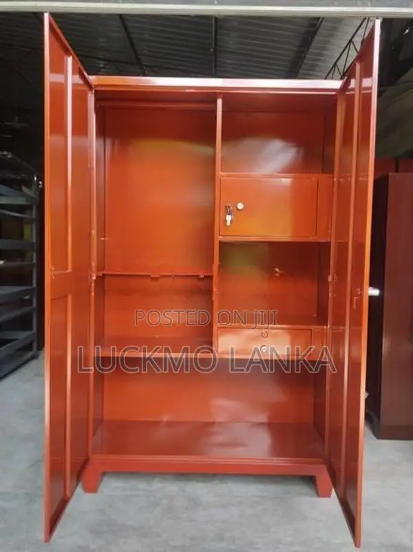 New 6x4 Steel Cupboard With Mirror (H2)
