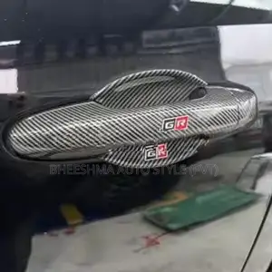 Toyota Hilux Gr Sport Back Carbon Fiber Door Handle Cover 2024
