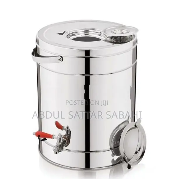 RAJALI 25 Liter Stainless Steel Tea Urn With Tap