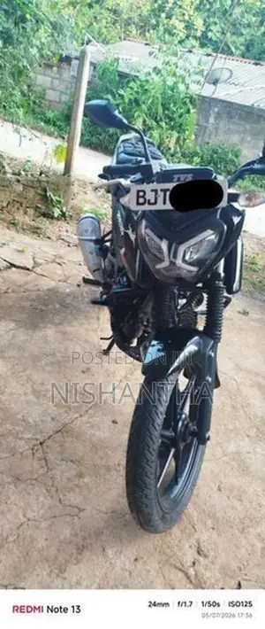 TVS Raider 125 Black 2025