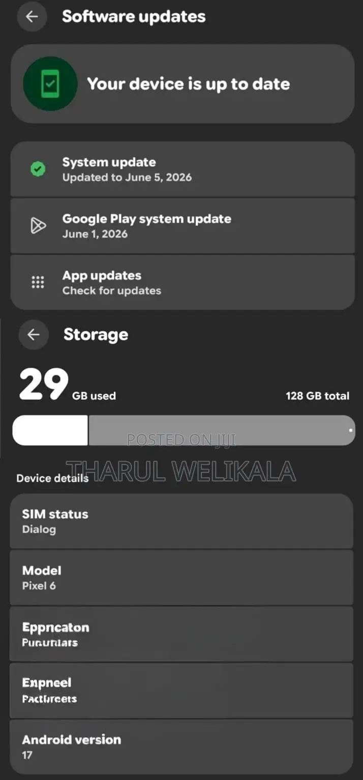 Google Pixel 6 128 GB White