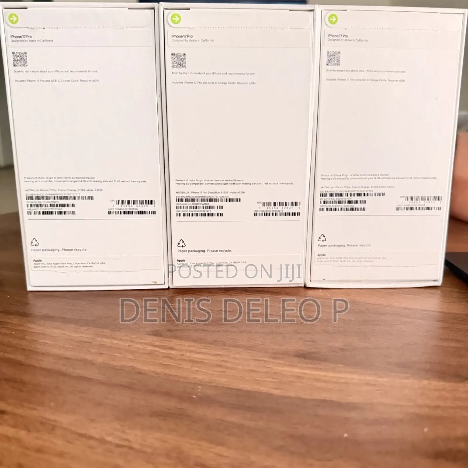 Apple iPhone 17 Pro Max 1 TB Pink