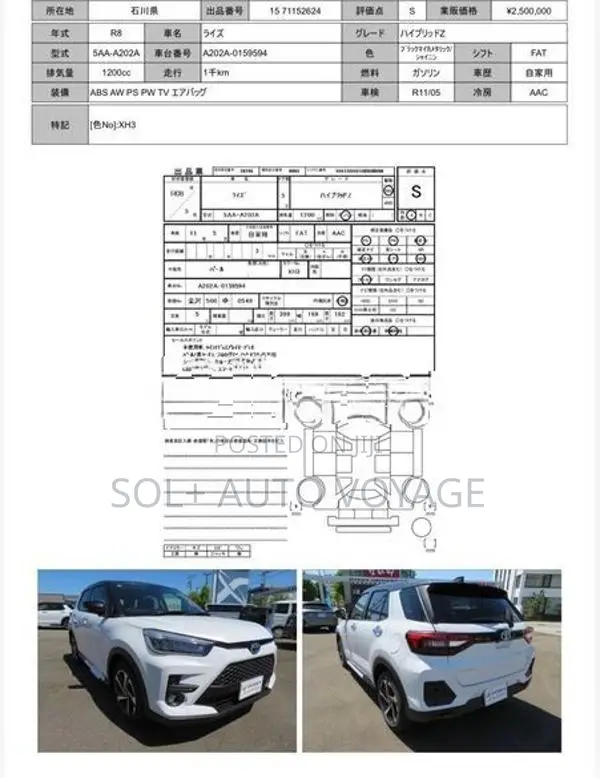 Toyota Raize Hybrid Z 2026