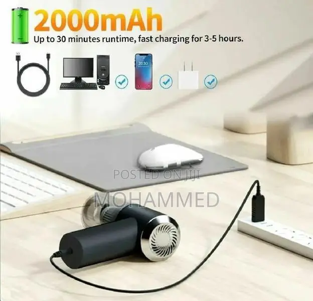 Mini Portable Vacuum Cleaner for Vehicles