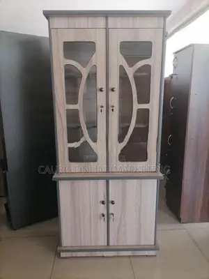 New Ash / White Black 3 Door Cupboard 6x4 Wardrobe