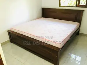 6*6' Teak Box Beds with Spring Mattress