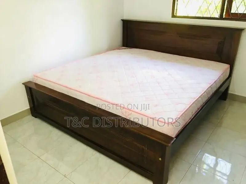 6*6' Teak Box Beds with Spring Mattress