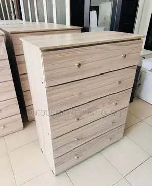 Modern American White Large Chest Drawer Set