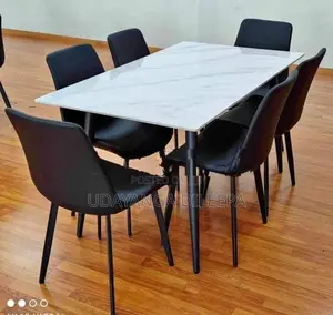 Granite Dining Table with Chairs