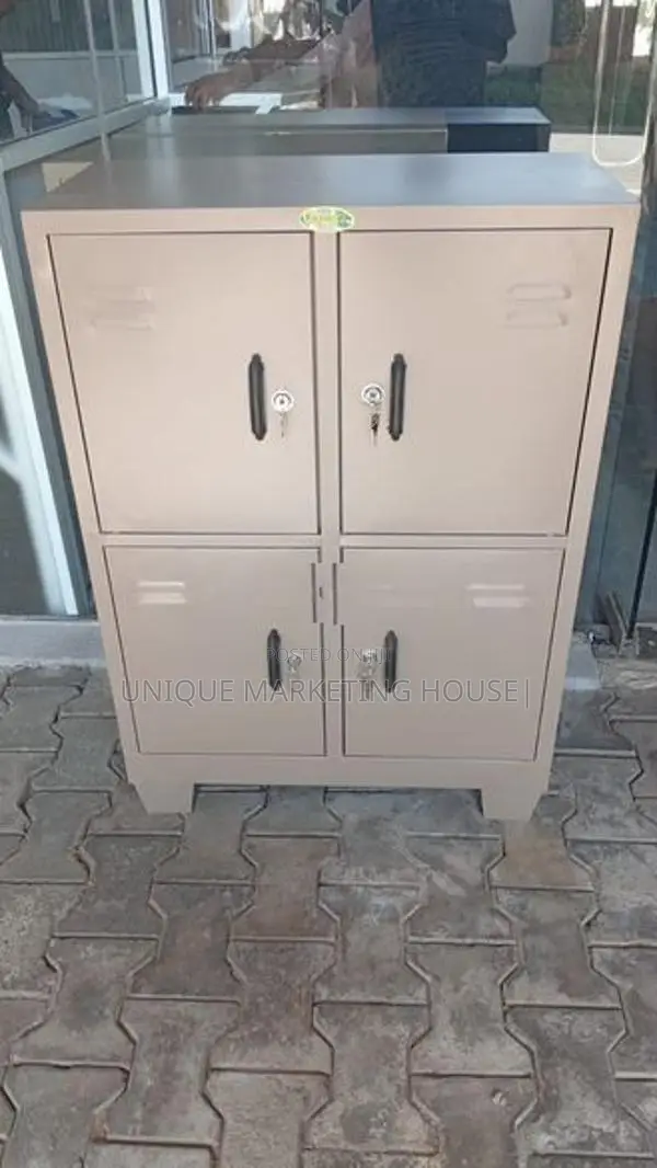 New 4pcs Box Steel Locker Cupboards