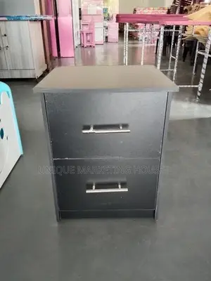 Modern Double Drawer Bedside Cupboards