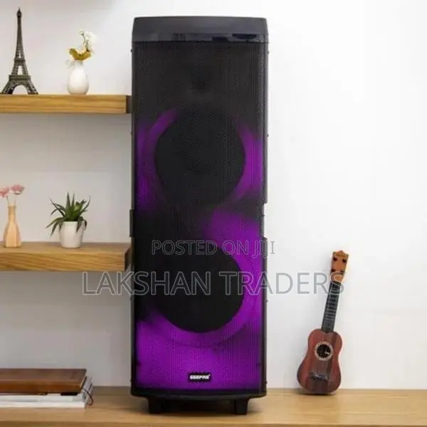 Geepas 80000W PMPO Professional Dj Bluetooth Speaker UHF MIC GMS 11153