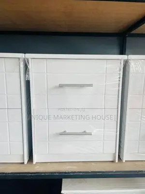 Modern Double Drawer Bedside Cupboards