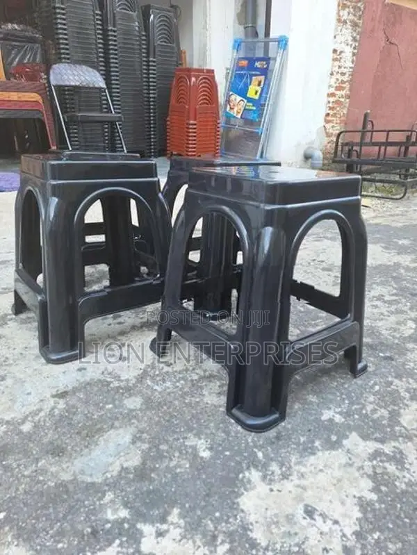 Plastic Black Colour Stools