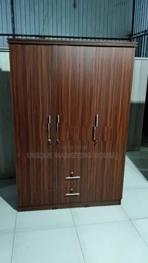 Modern Dark 3 D Wardrobe