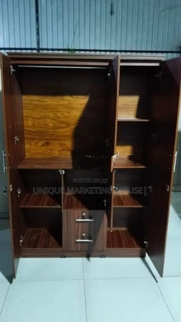 Modern Dark 3 D Wardrobe