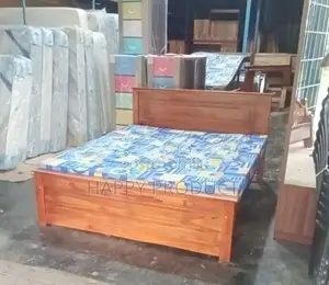 6*5 Box Bed with Double Layer Mattress