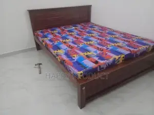 72*60 Queen Box Bed with Double Layer Mattress