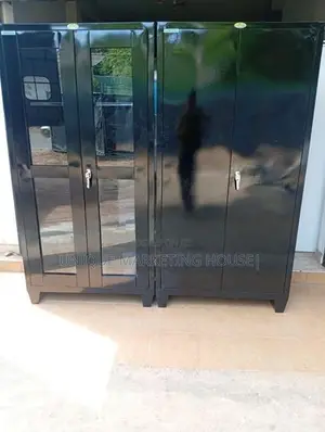 New Black 6x3 Office Cupboards