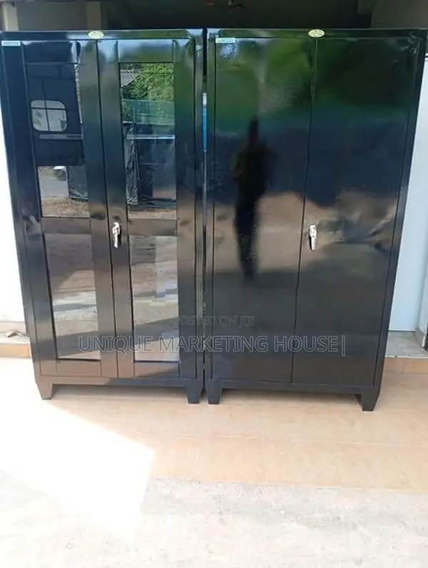 New Black 6x3 Office Cupboards