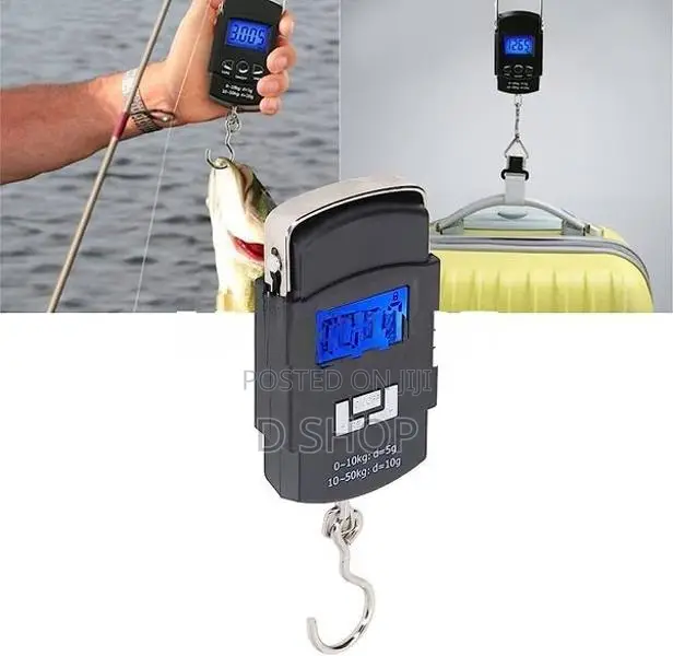 Portable Luggage Scale - * පරිමාණය