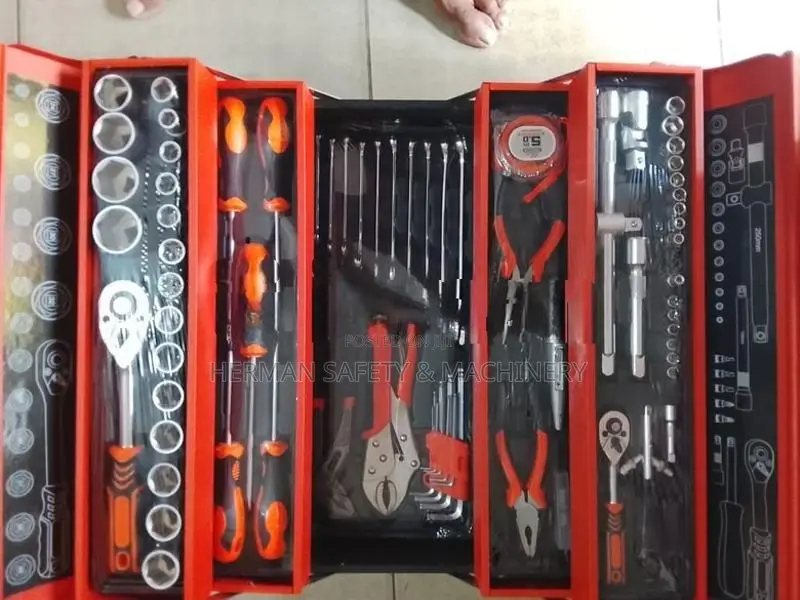 85-piece industrial tool set by K TECH Herman HT 0449