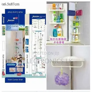 Multi Corner Shelf High Durable 4 Layer Kitchen / Bathroom