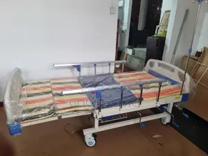 Four-Function Manual Bed with Lateral Tilt Sanitary Functionality