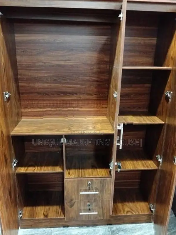 Modern Oak 3 D Camiliya Wardrobe