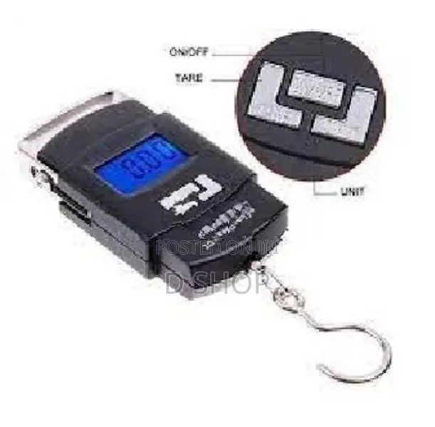 Portable Luggage Scale - * පරිමාණය