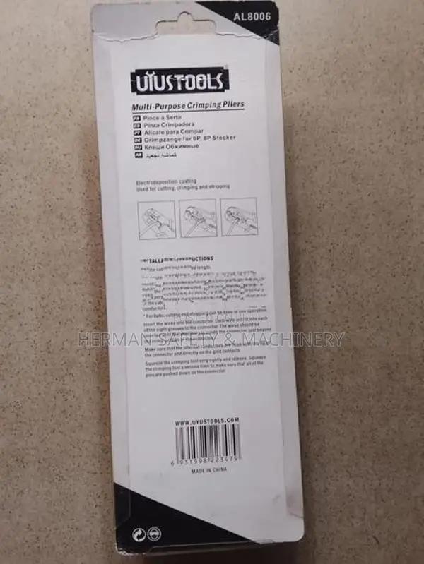 Uyustools AL8006 Multi-Purpose Crimping Pliers Herman HT 0456