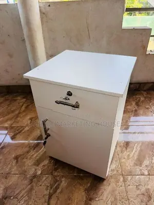 Modern Melamine White Bed Side Drawer Cupboards