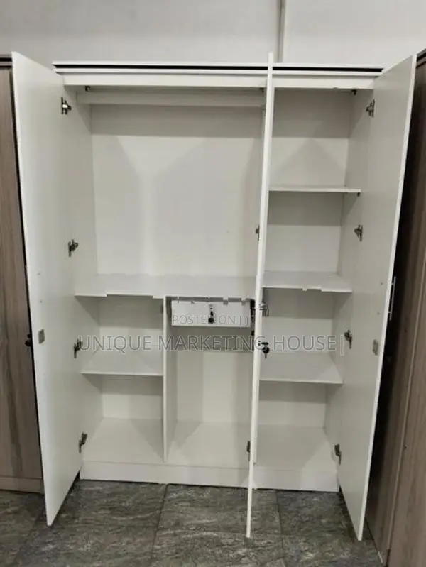 Modern American White 3D Wardrobes