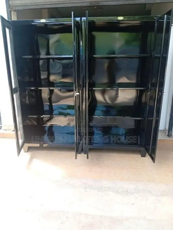 New Black 6x3 Office Cupboards
