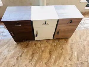 Modern Melamine White Bed Side Drawer Cupboards