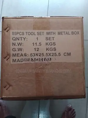 85-piece industrial tool set by K TECH Herman HT 0449