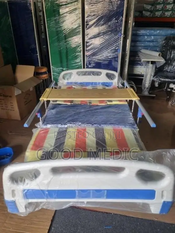 Three Function Manual Hospital Beds with Tilt , Sanitary Functionality