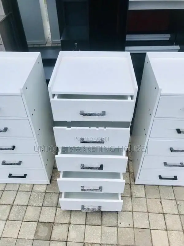 Bulk Handle 5 Pcs White Drawer Sets