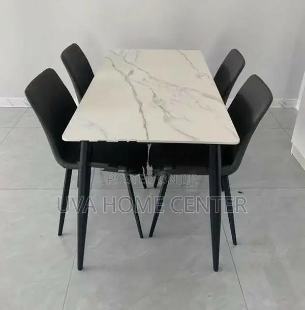 Granite Dining Set with 4 Chair