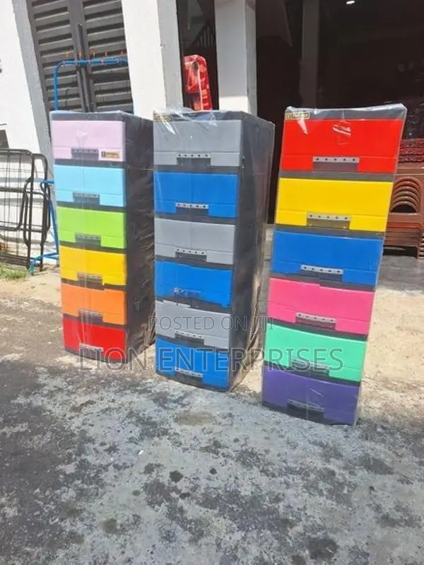6 Drawer Plastic Cupboard