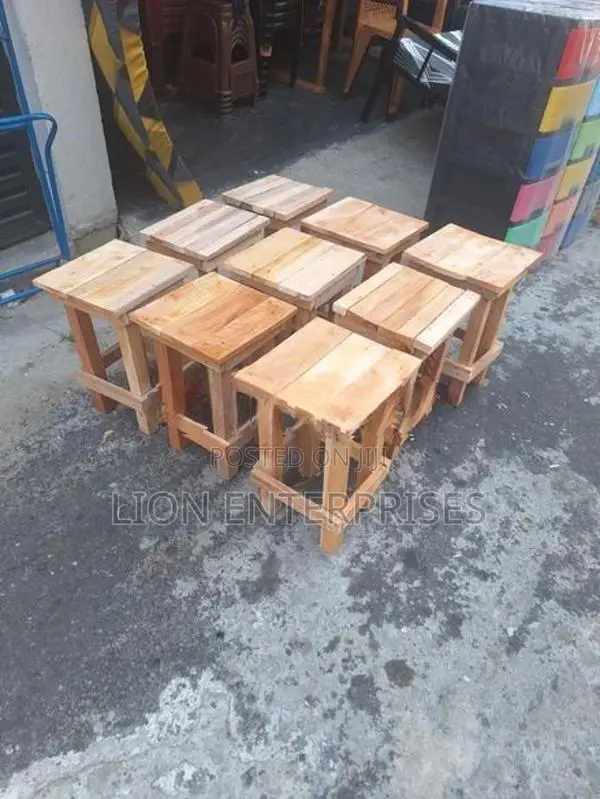 Mahogany Wooden Stools