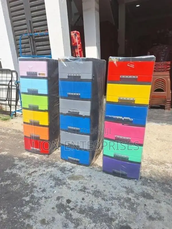 6 Drawer Plastic Cupboard