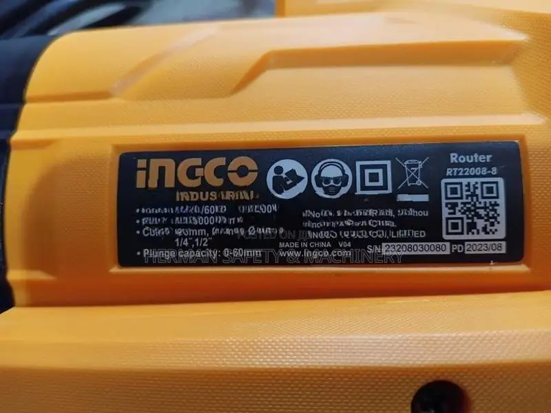 INGCO Industrial 2200W Electric Router Herman PT 0251
