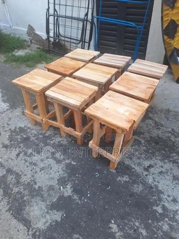 Mahogany Wooden Stools