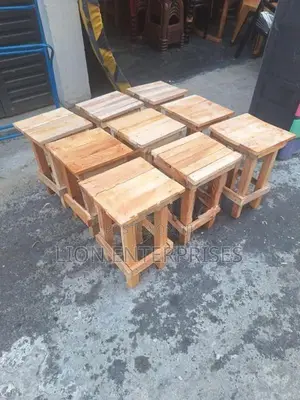 Mahogany Wooden Stools