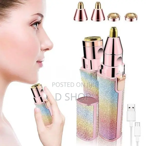 Rainbow 2 in 1 - Flawless Rechargeable Facial Hair Remover