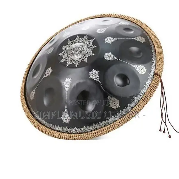 Handpan Classic 12 Notes Black Print