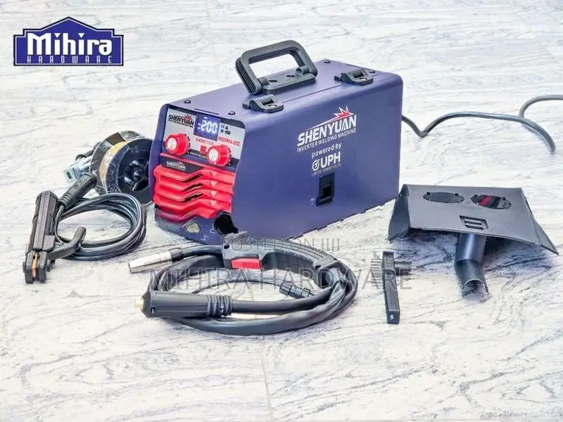 3 in 1 MIG gasless TIG MMA 200 SHENYUAN Welding PLANT Welder Machine A